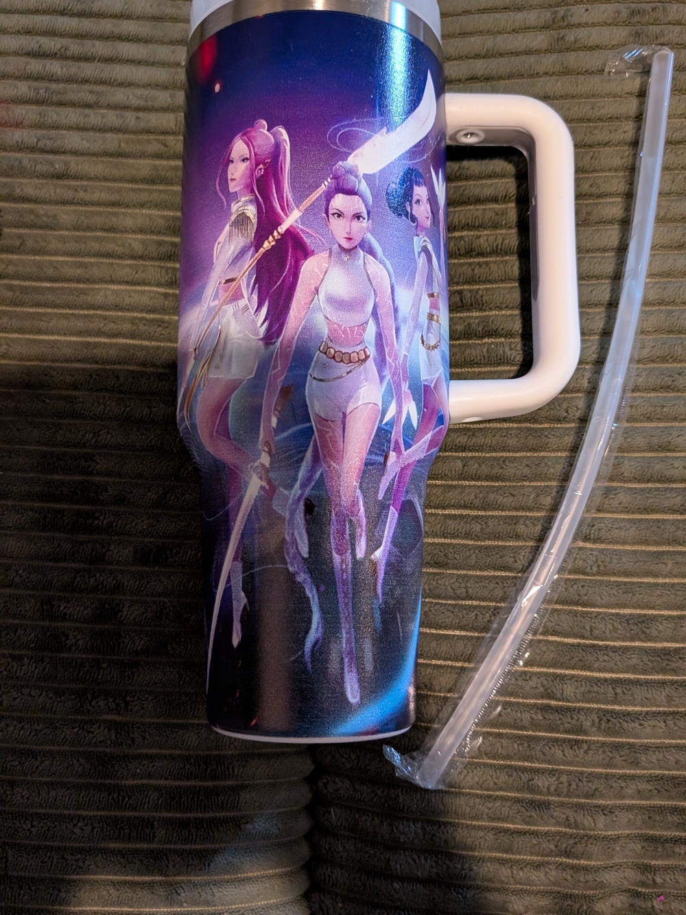New K-pop Demon Hunters 40 Oz Tumbler